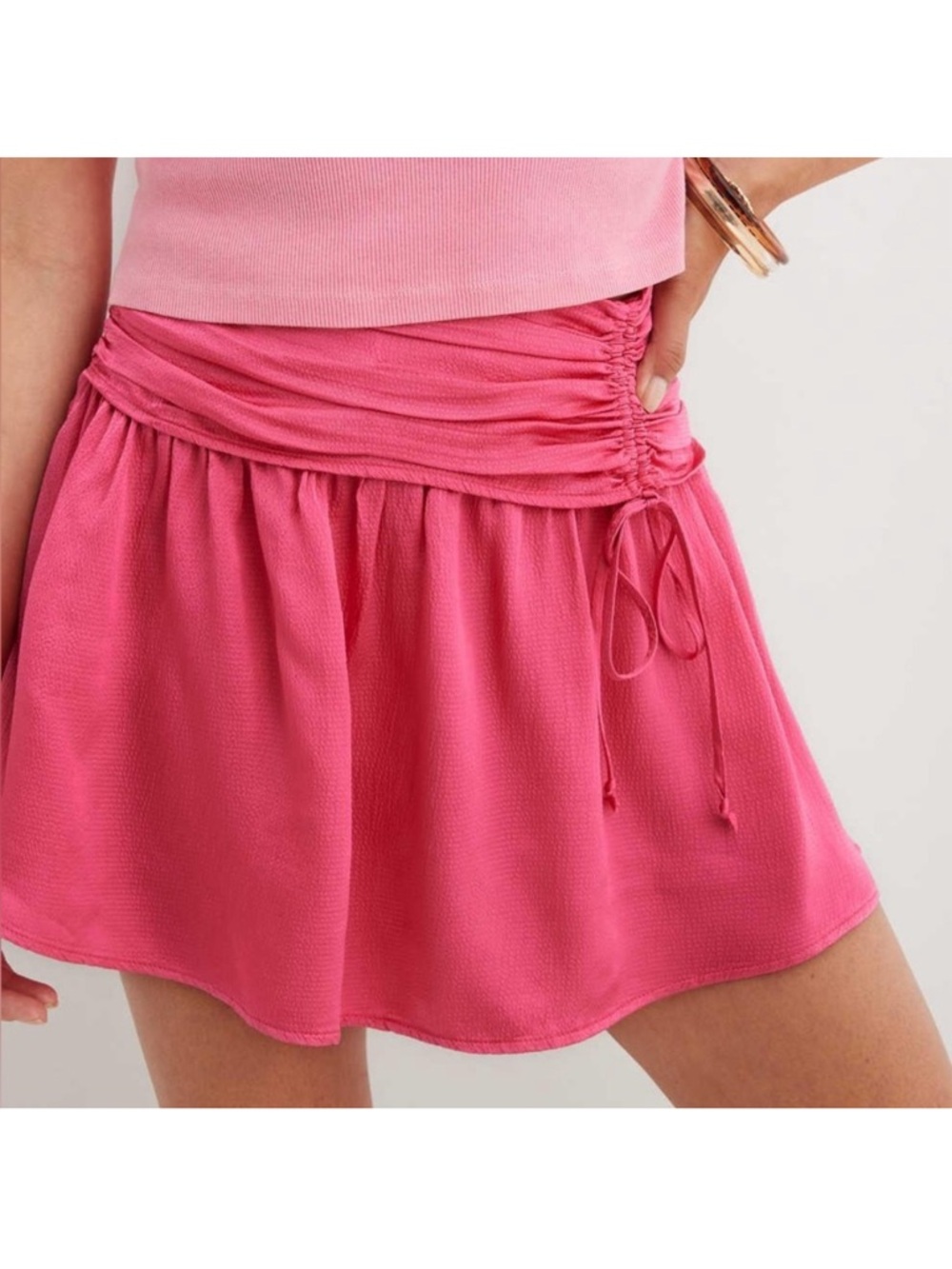 NWT Aerie Uptown Mini Skirt Solar Sz S